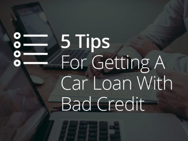 can i qualify for a car loan with bad credit